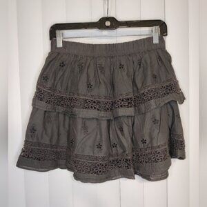 Lucky Brand Black Mini Skirt